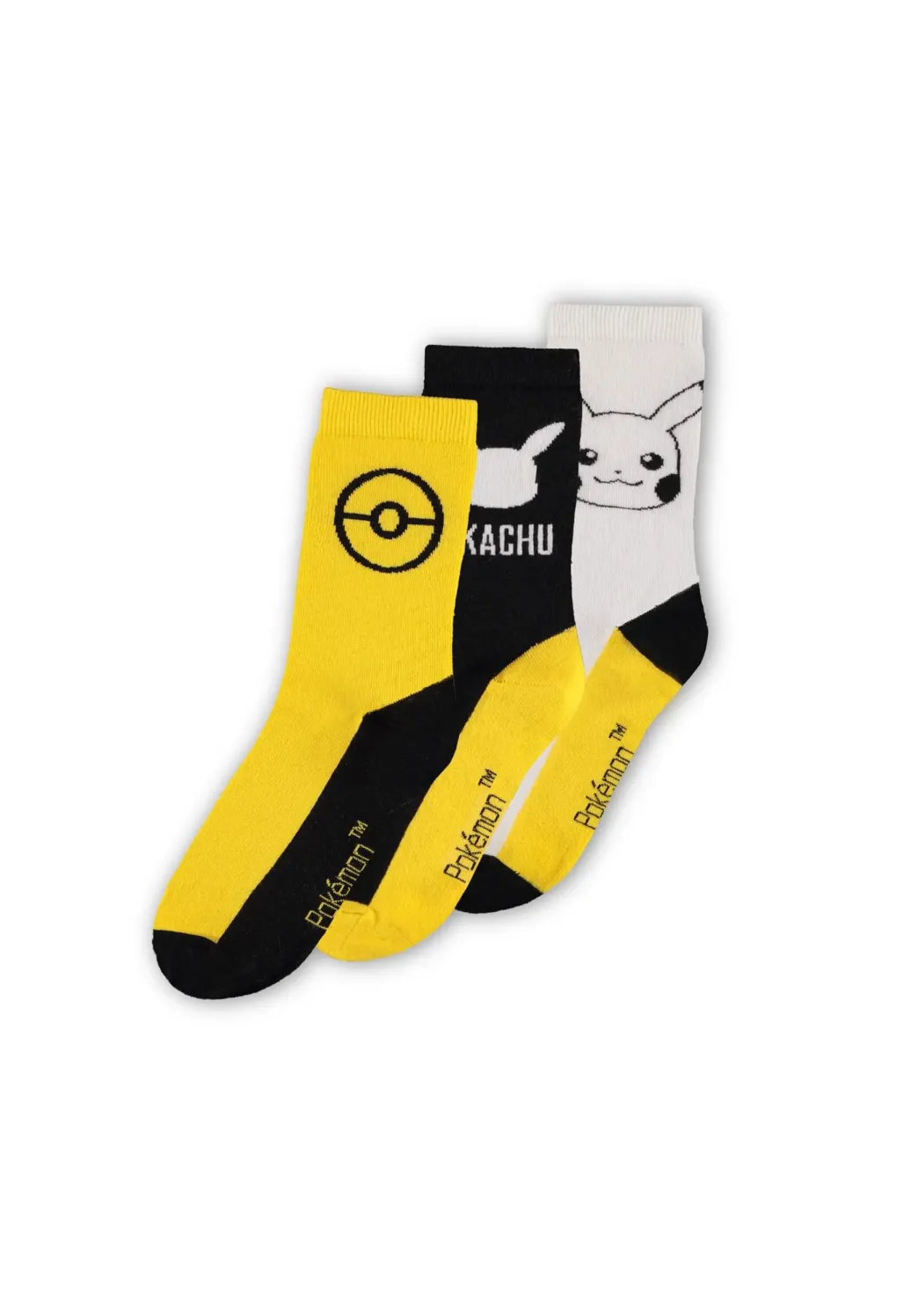 Pokemon Socken 3er-Pack Pikachu 39-42