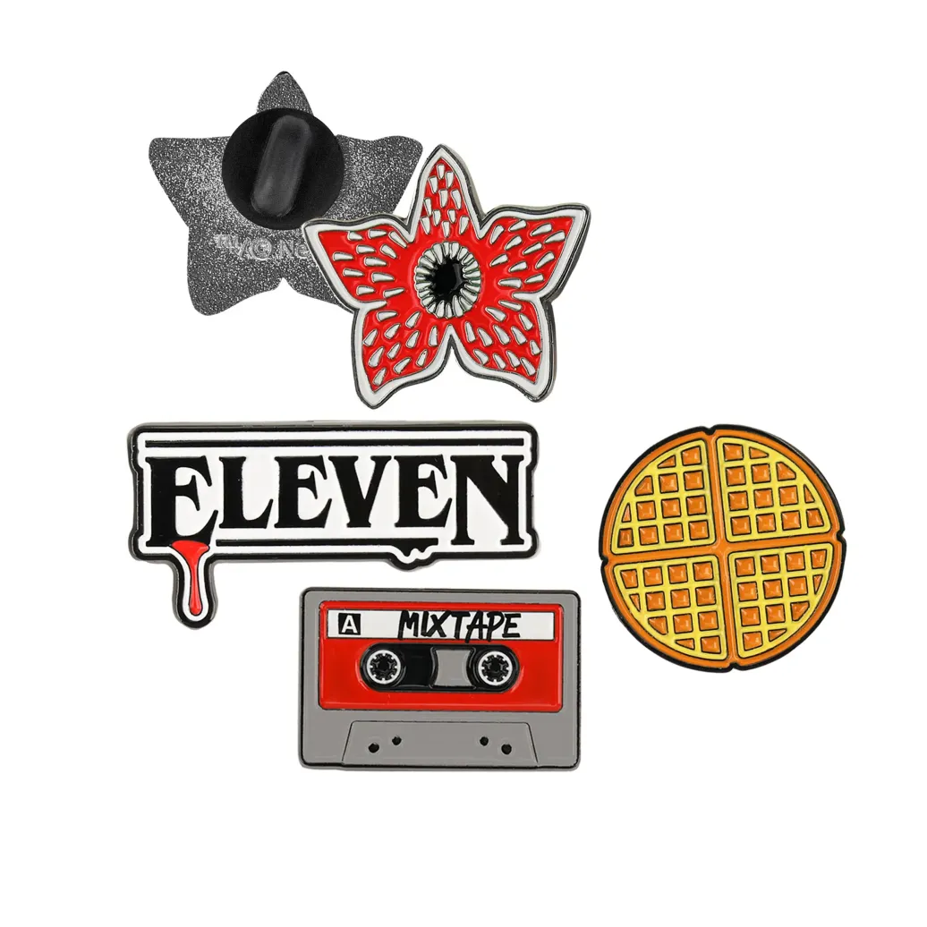 Stranger Things Ansteck-Pins 4er-Pack Season 1