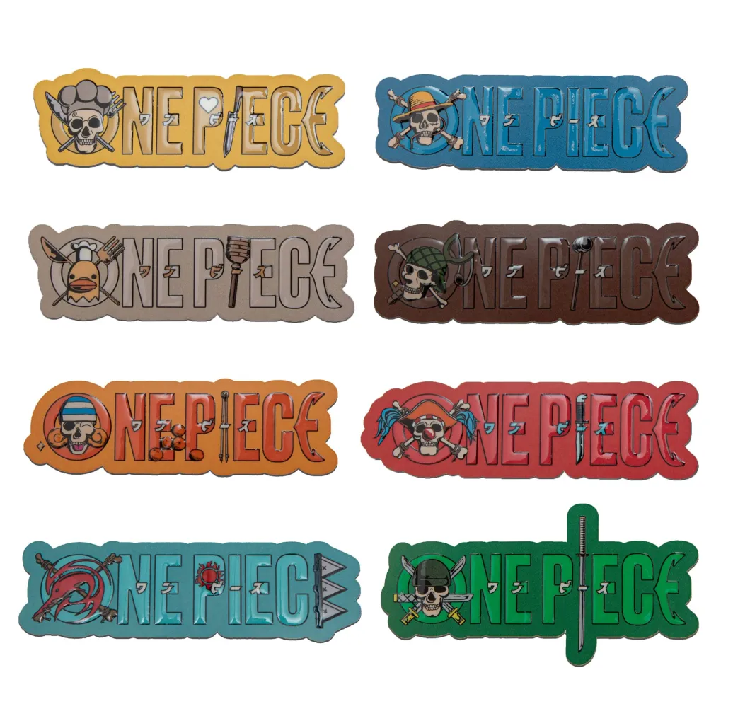 One Piece Magnet 8er-Pack Title Sequence