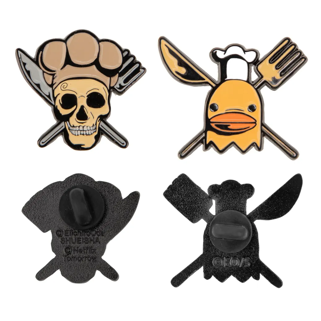 One Piece Ansteck-Pins 2er-Pack Sanji & Zeff
