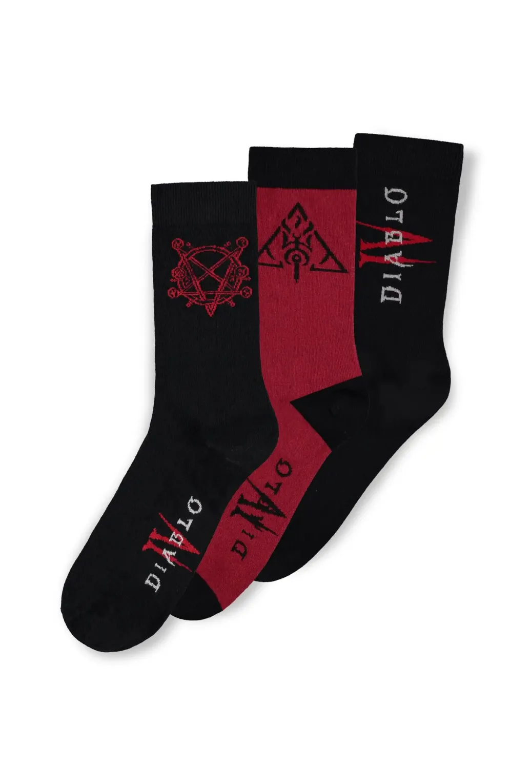 Diablo IV Socken 3er-Pack Logo