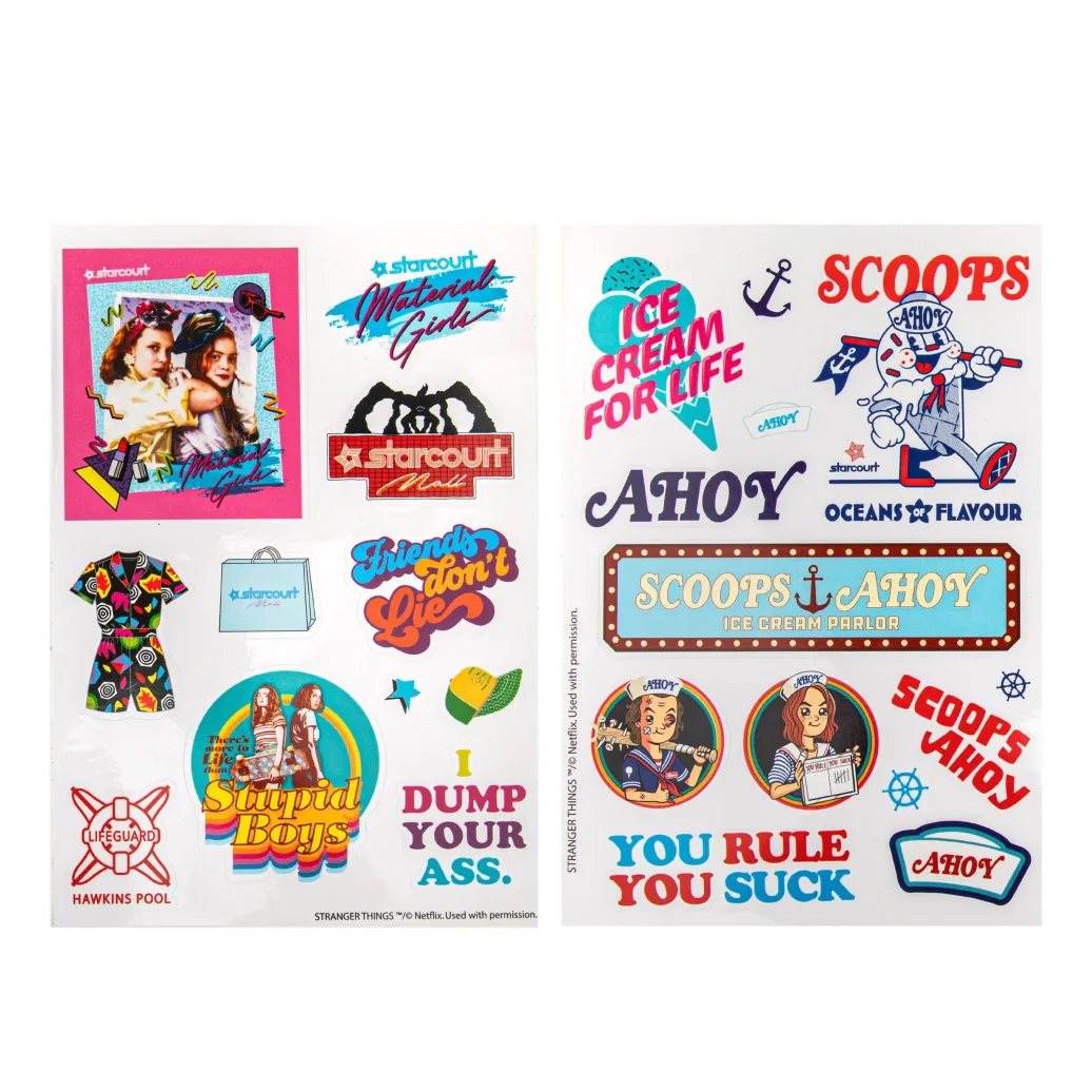 Stranger Things Sticker Pack Season 3 