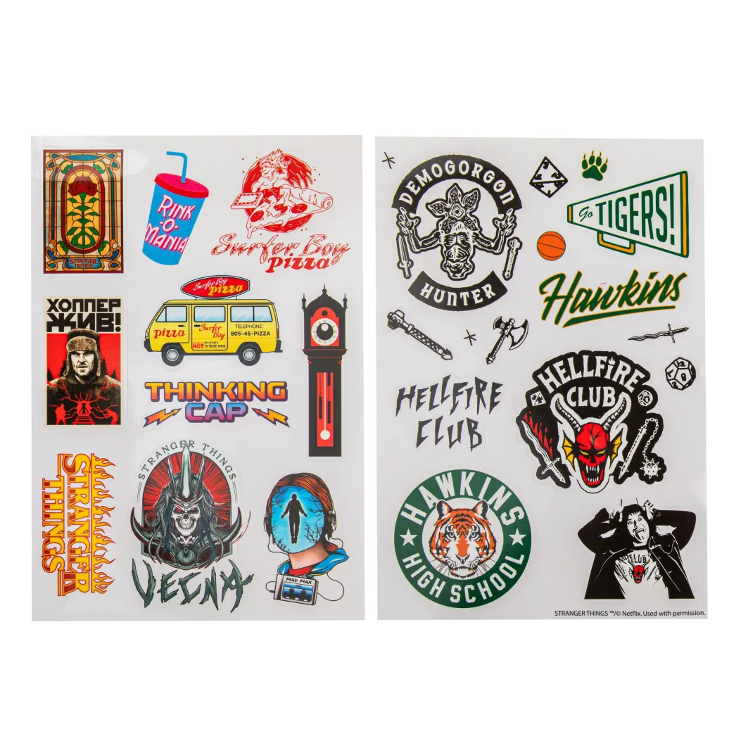 Stranger Things Sticker Pack Season 4 