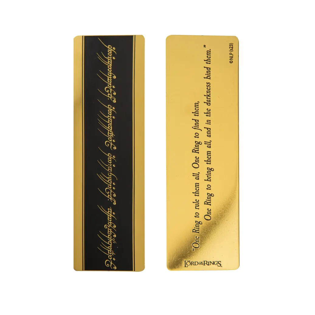 Herr der Ringe Lesezeichen One Ring 14 x 4 cm