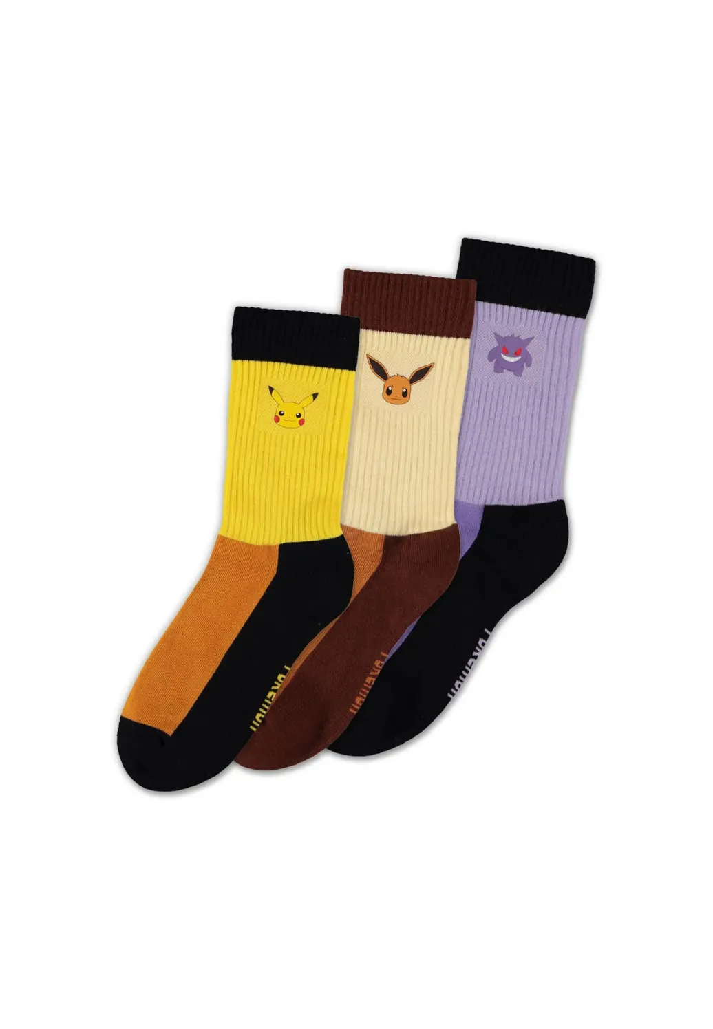 Pokémon Socken 3er-Pack Starter Pokémon 43-46