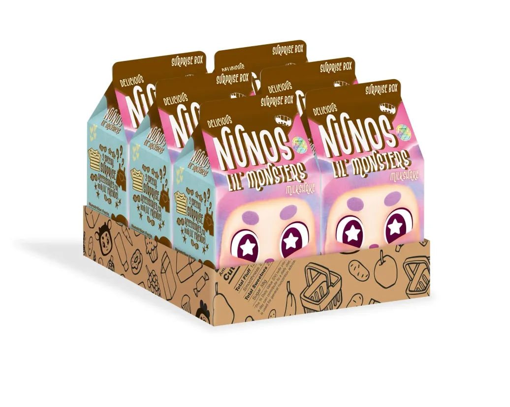 Nunos Lil' Monsters Blind Box Plüschfiguren Supermarkt-Abenteuer 10 cm Display (6) 