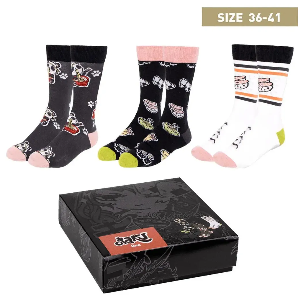 Socken 3er-Pack Otaku 35-41
