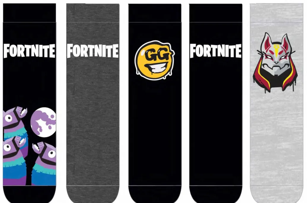 Fortnite Socken 5er-Pack Logo & Symbols
