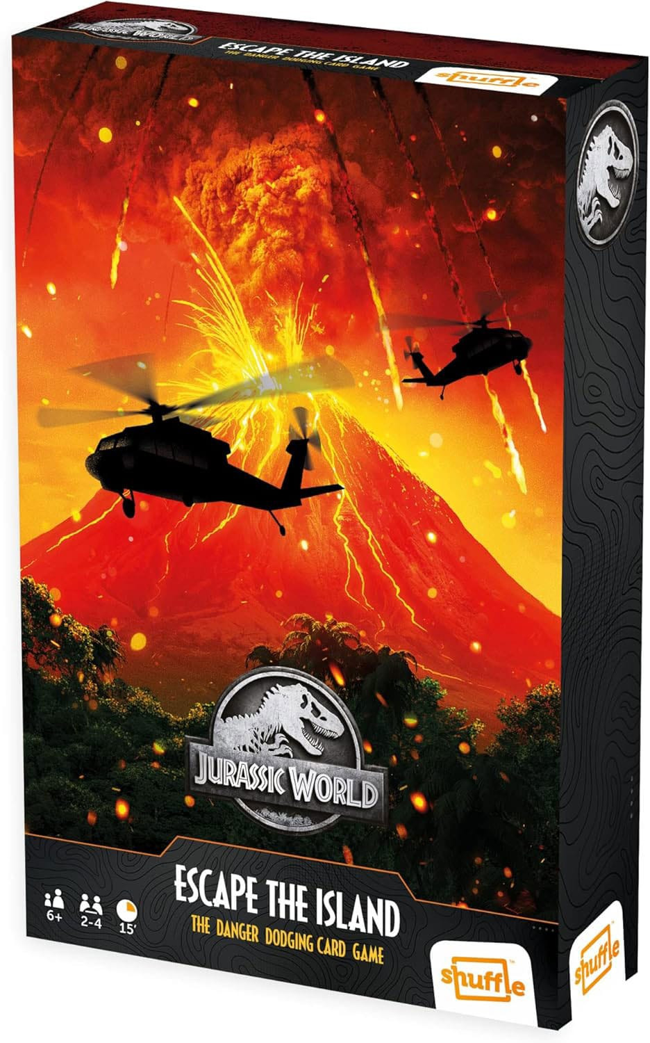Jurassic World Shuffle Kartenspiel Escape The Island