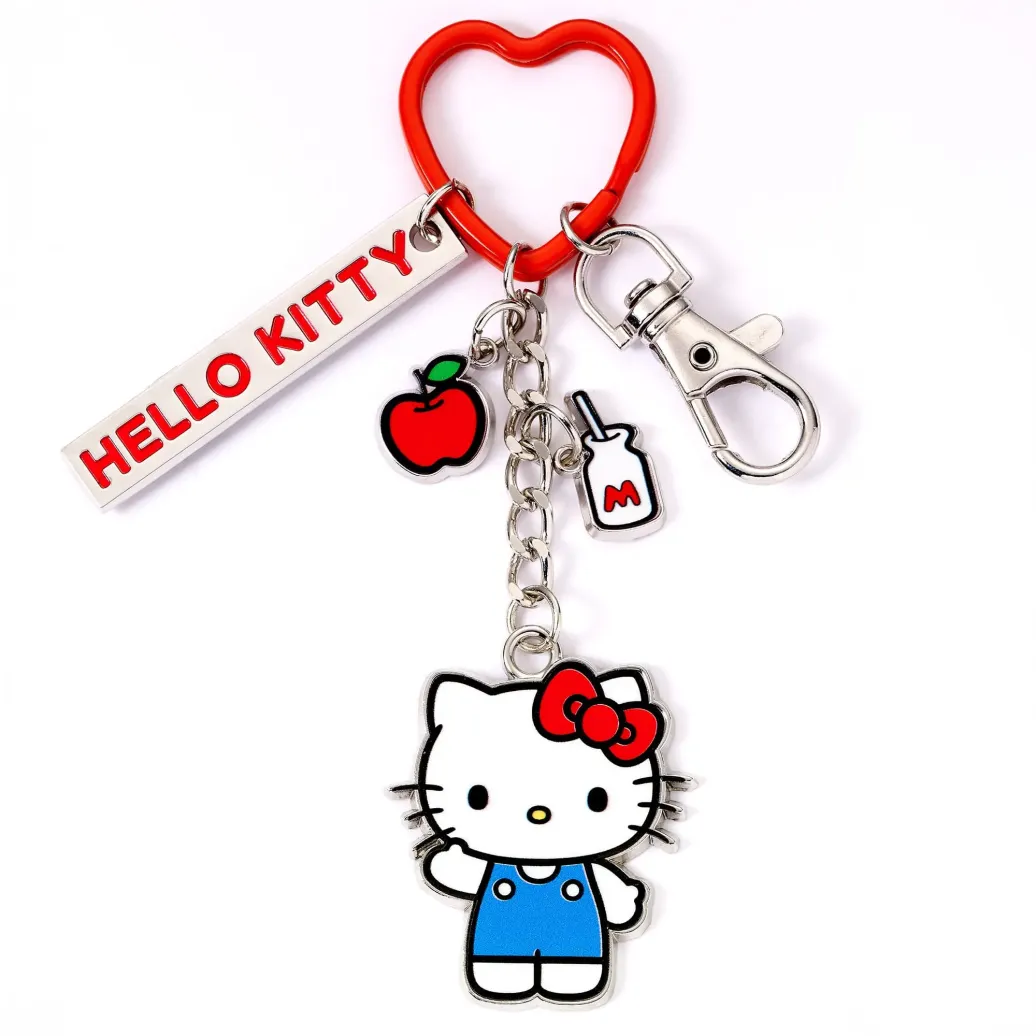 Hello Kitty Schlüsselanhänger mit Hello Kitty Anhänger 15 cm