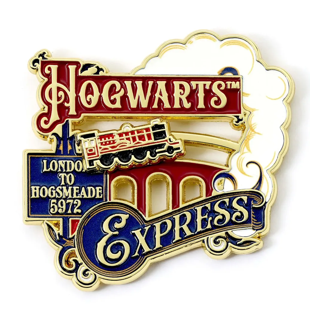 Harry Potter Ansteckpin Hogwarts Express (Goldfarben)