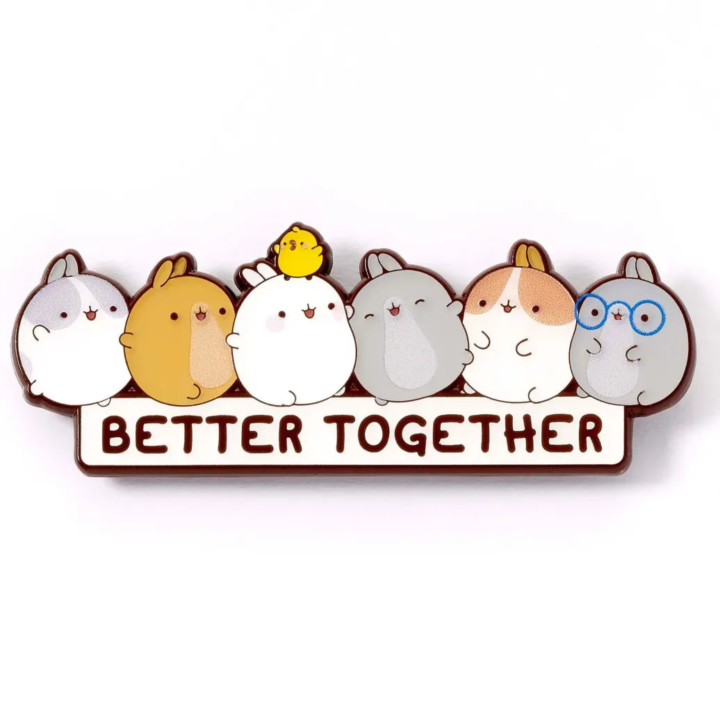 Molang Ansteckpin Better Together 