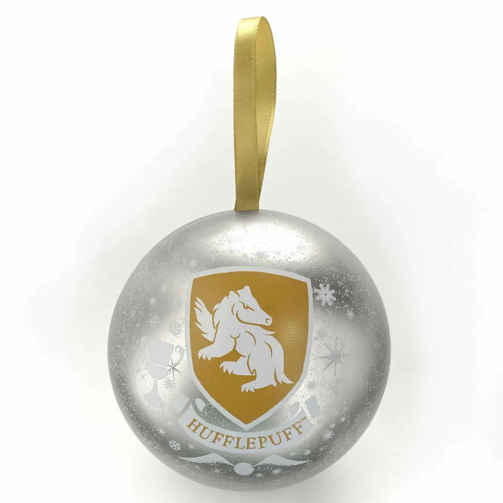 Harry Potter Christbaumschmuck mit Halskette Hufflepuff