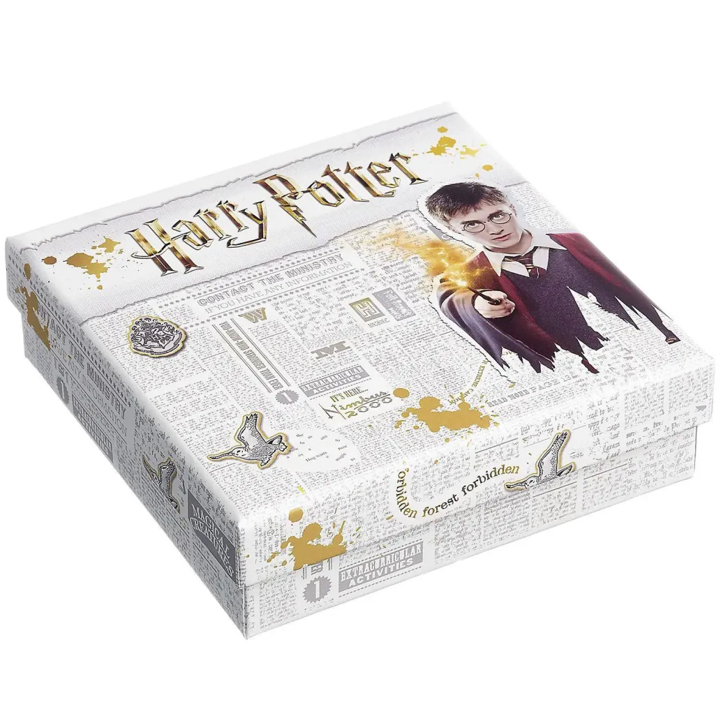 Harry Potter Armband Anhänger Set Heiligtümer/Schnatz/3 Spruchperlen (versilbert)