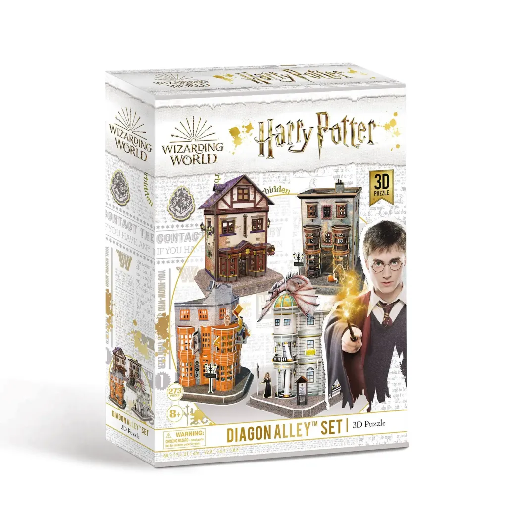 Harry Potter 3D Puzzle Winkelgasse Set (273 Teile)