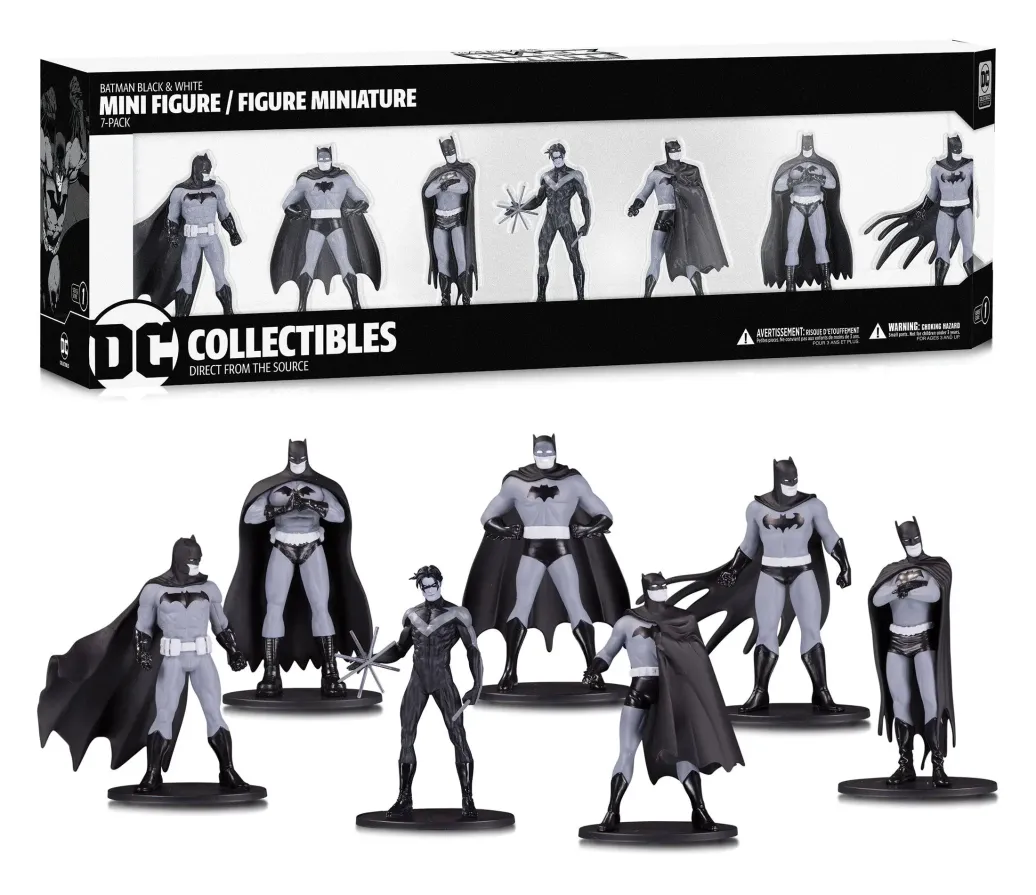 Batman Black & White 7er-Pack Box Set Minifiguren 10 cm #1