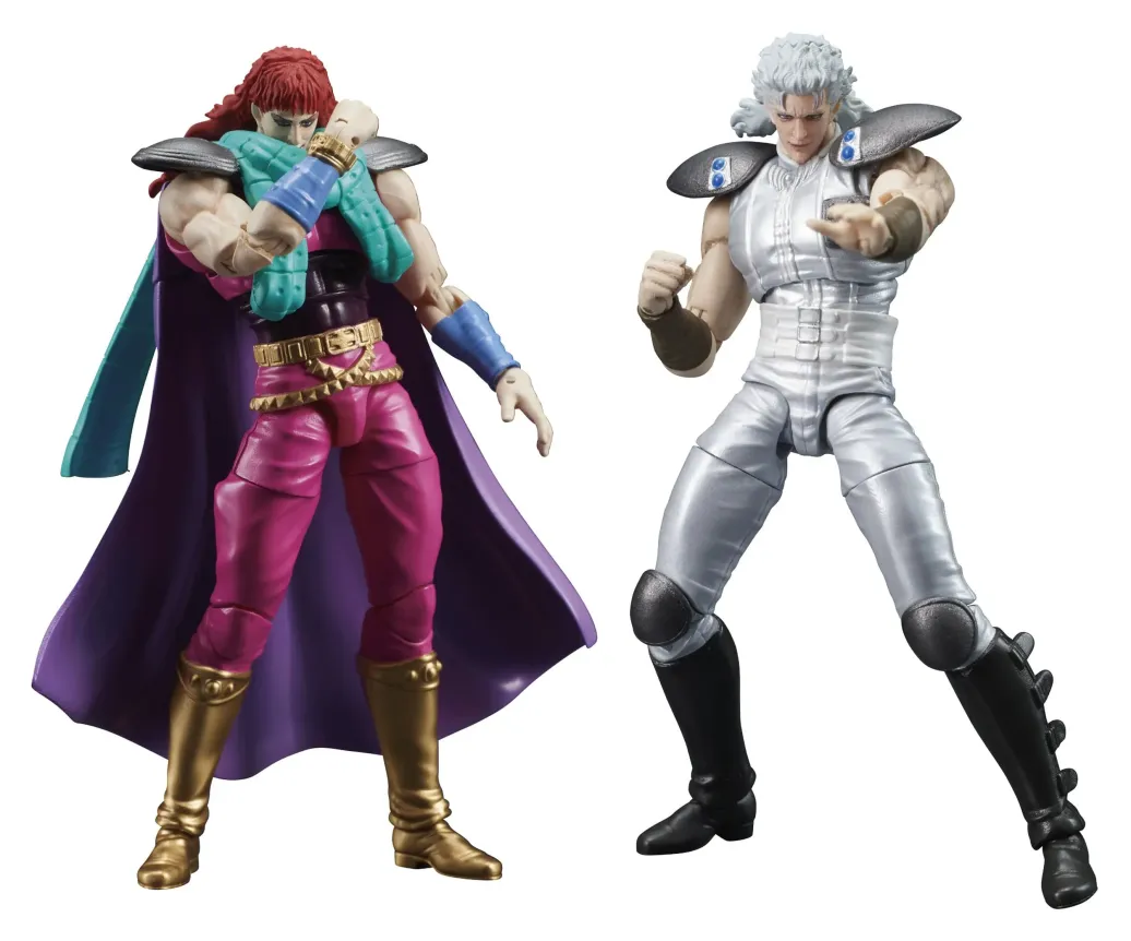 Fist of the North Star Digaction Actionfiguren Set Juda & Rei 8 cm