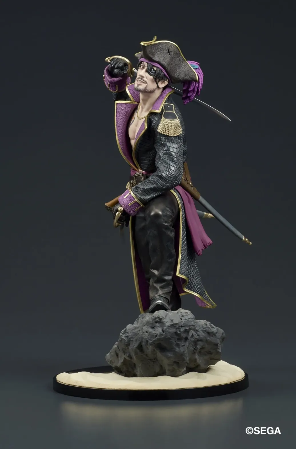 Like a Dragon: Pirate Yakuza in Hawaii DIGSTA PVC Figur Captain Majima (Goro Majima) 18 cm