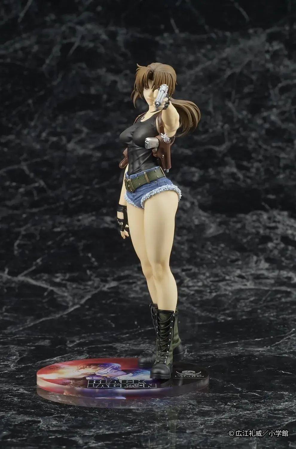 Black Lagoon Digsta PVC Figur Revy 8 cm