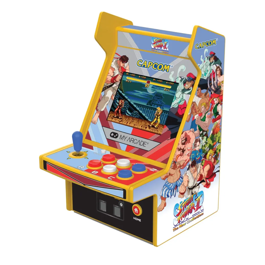 Super Street Fighter II tragbare Spielkonsole Retro Arcade Micro Player Pro 