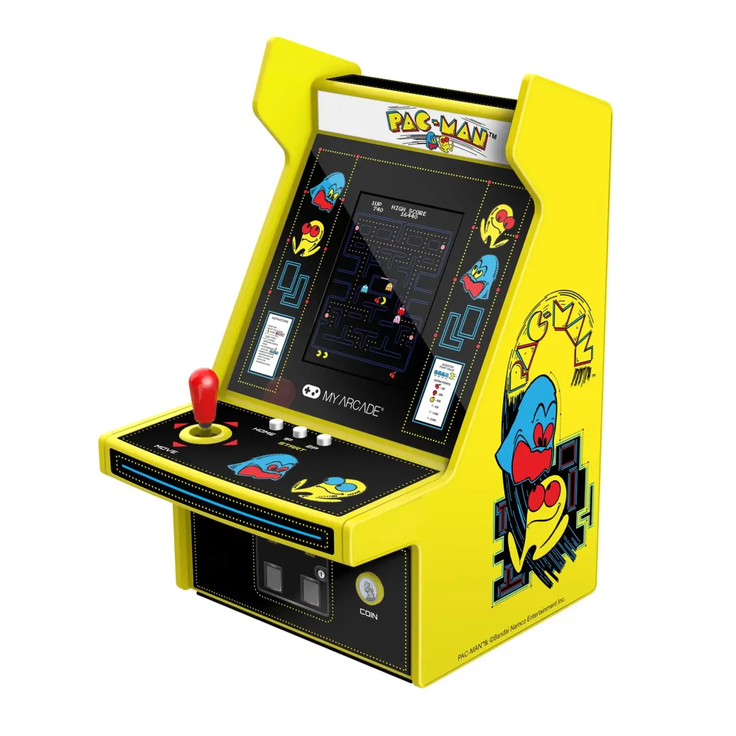 Pac-Man tragbare Spielkonsole Retro Arcade Micro Player Pro 