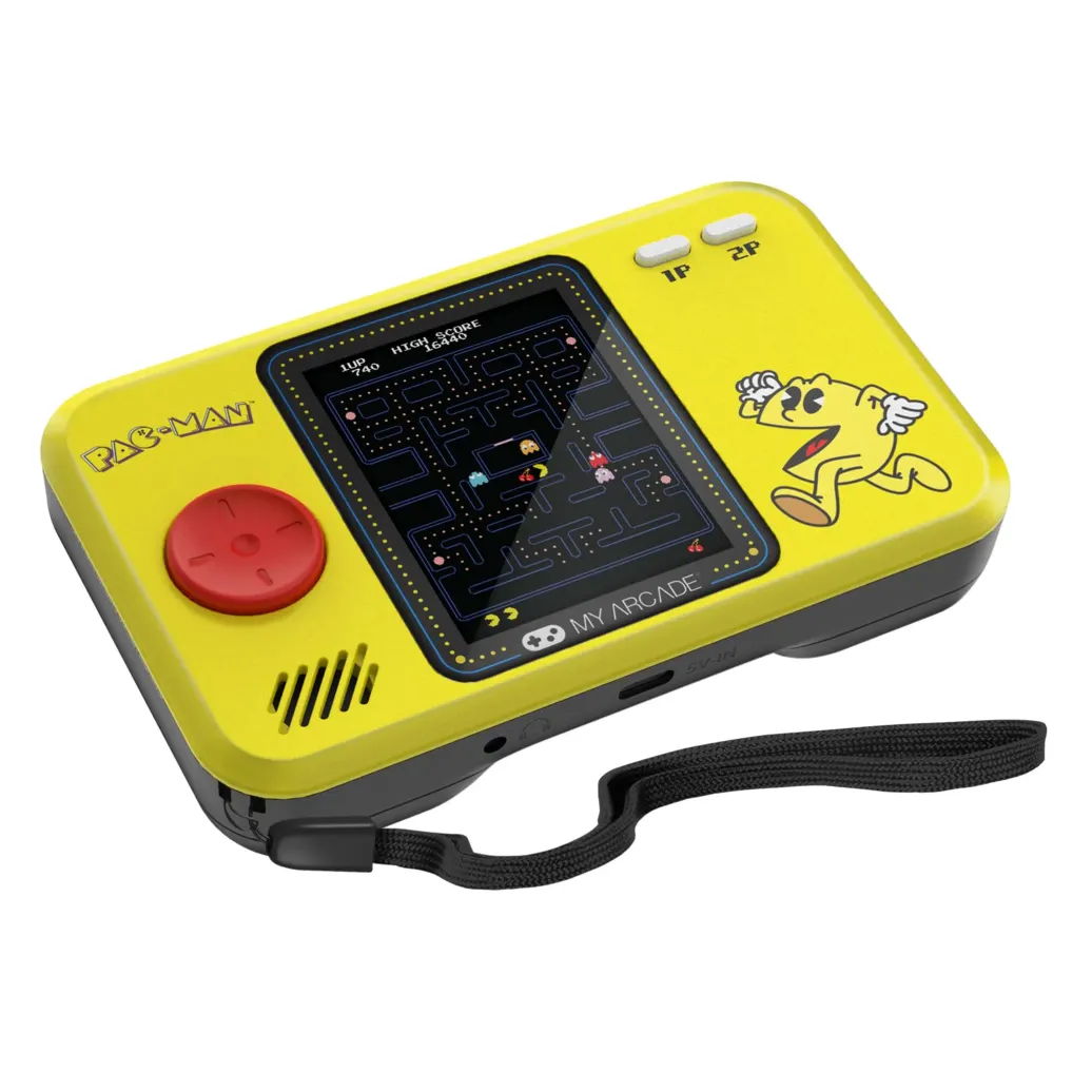 Pac-Man tragbare Spielkonsole Pocket Player Pro 