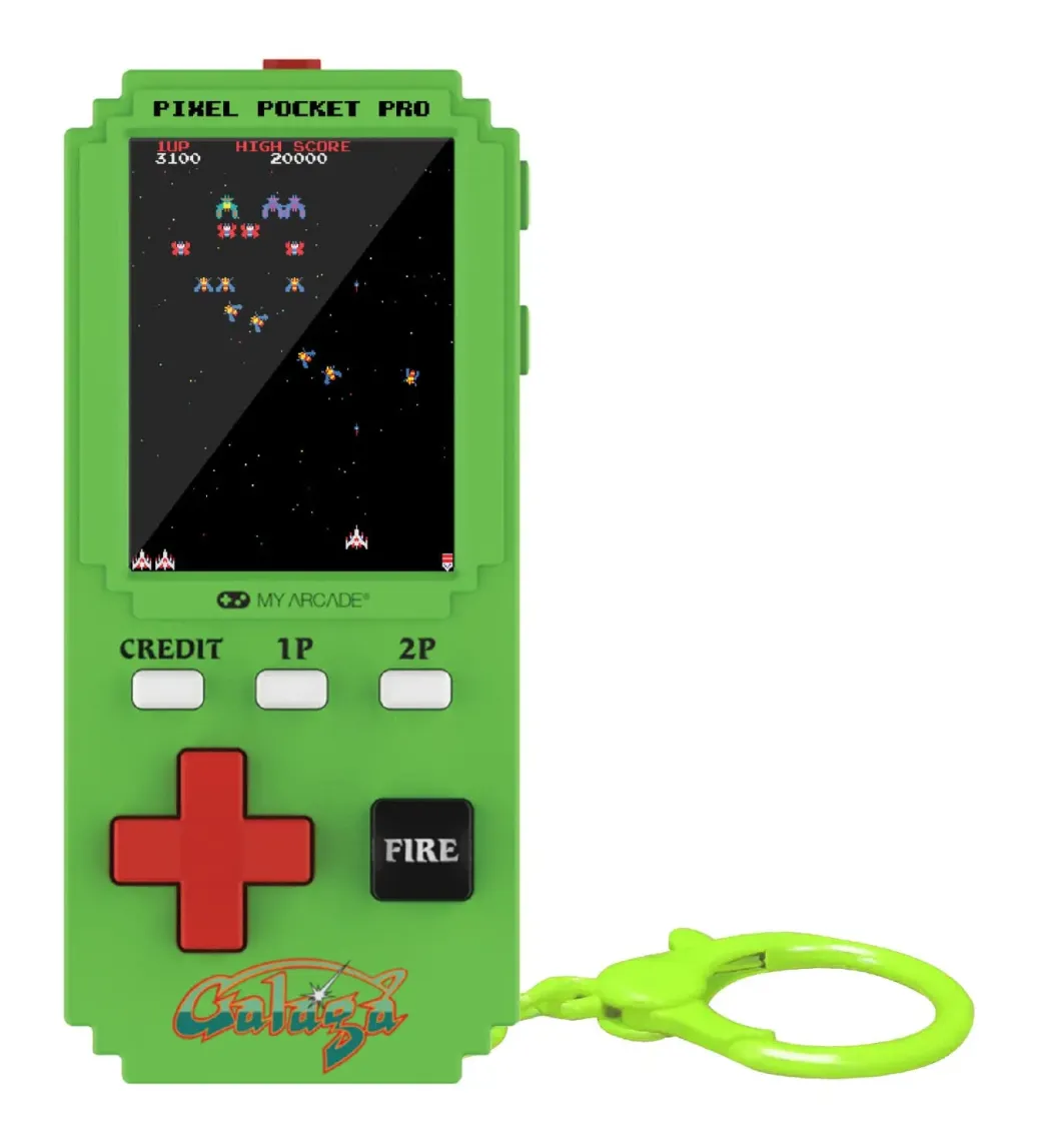 Galaga tragbare Spielkonsole Pixel Pocket Pro 