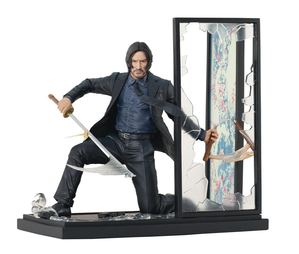 John Wick: Kapitel 4 Gallery PVC Statue John Wick (Stained Glass) 20 cm