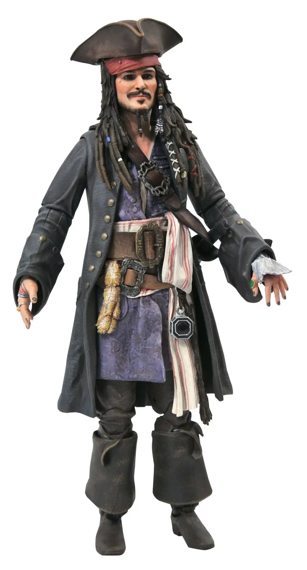 Fluch der Karibik Jack Sparrow Deluxe Actionfigur 18 cm