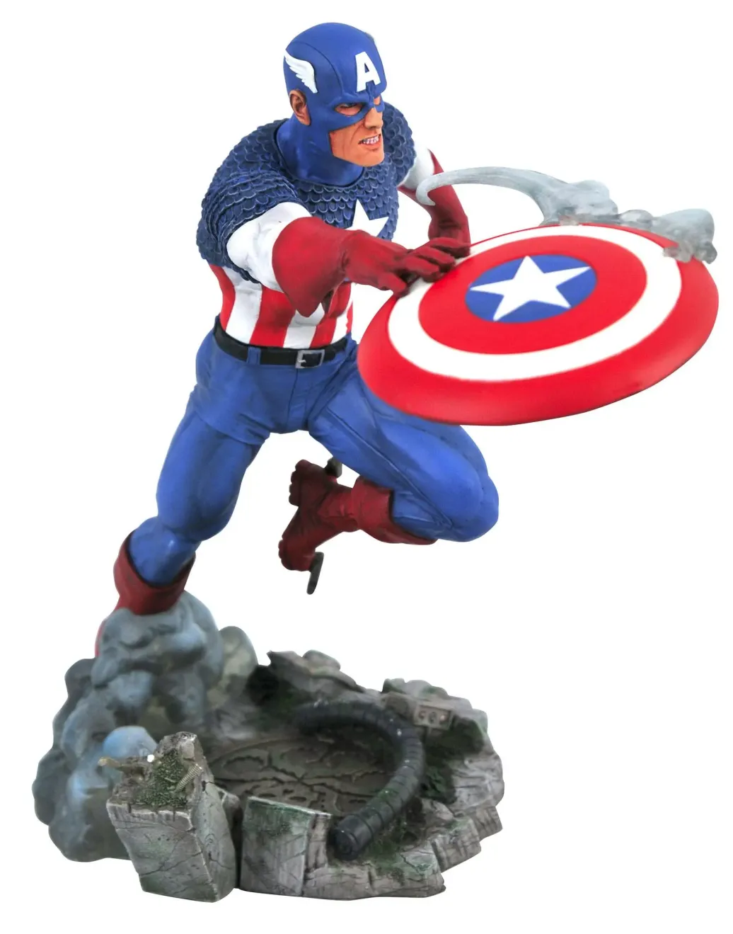 Marvel Comic Gallery Vs. PVC Statue Captain America 25 cm