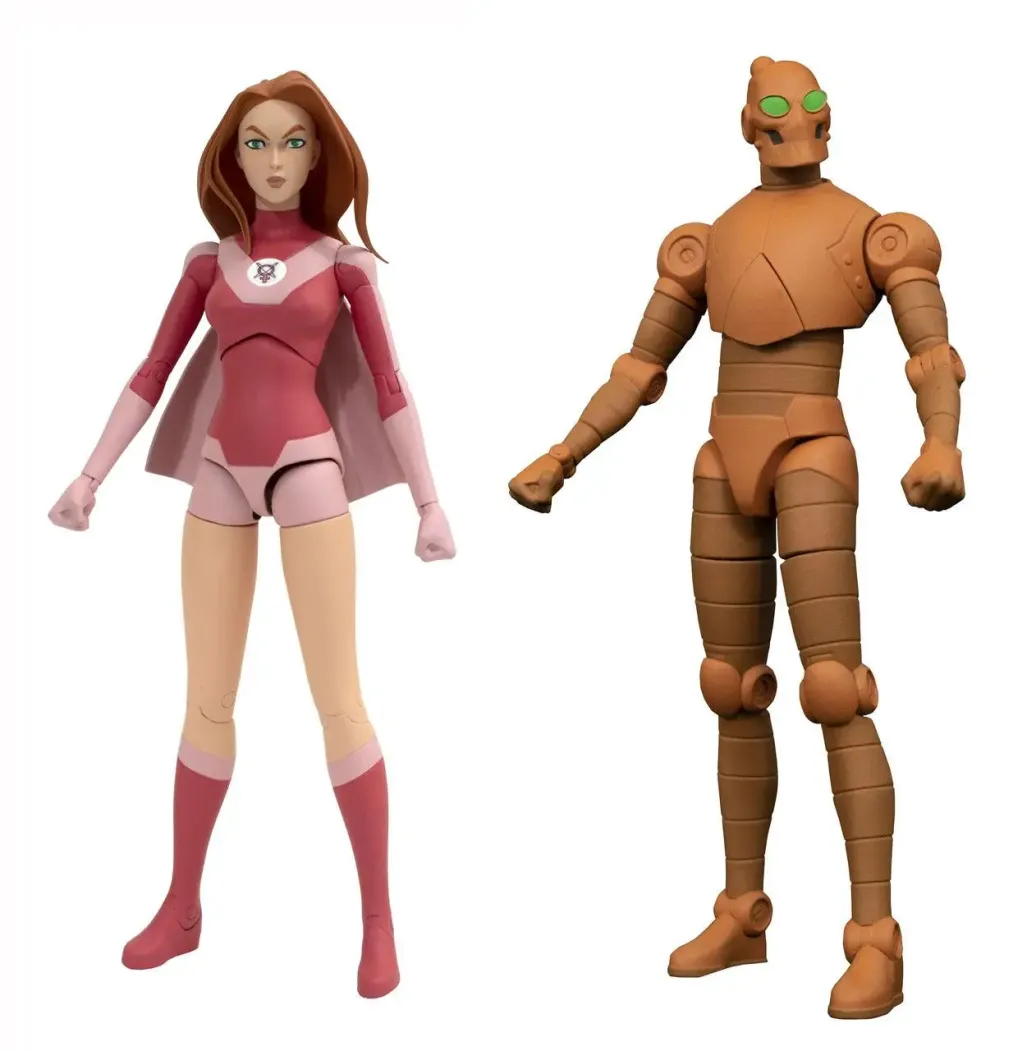 Invincible Deluxe Actionfiguren 18 cm Serie 2 Sortiment (6)
