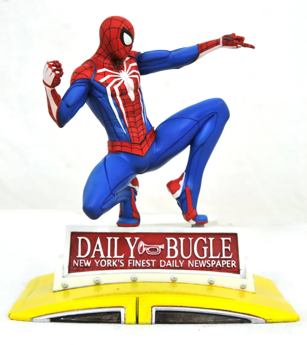 Marvel Gallery Spider-Man on Taxi Diorama Statue 23 cm
