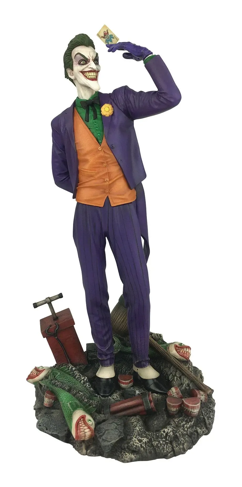 DC Comic Gallery The Joker Diorama Statue 23 cm