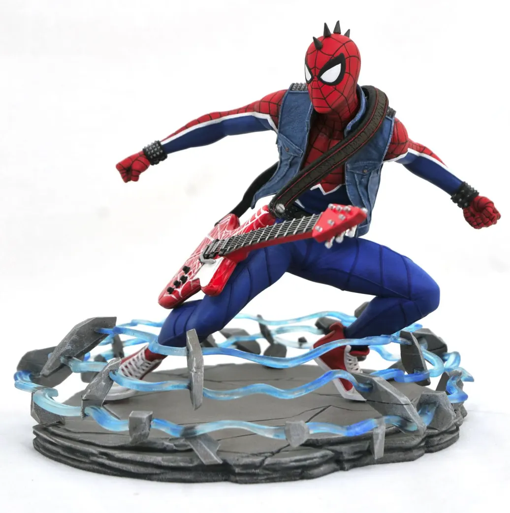 Spider-Man 2018 Marvel Video Game Gallery PVC Statue Spider-Punk 18 cm