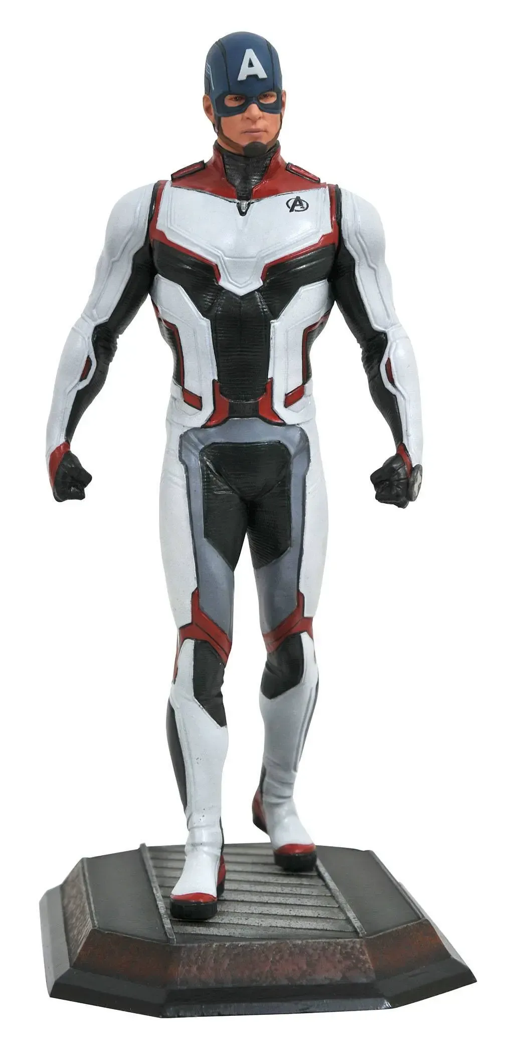 Avengers Endgame Marvel Movie Gallery PVC Statue Captain America (Team Suit) 23 cm