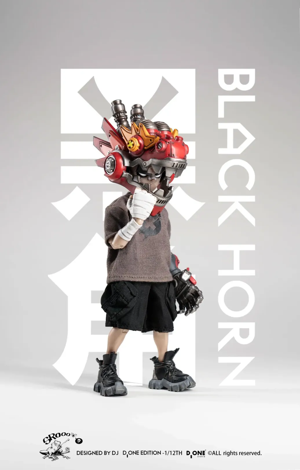 The Circle Actionfigur Kit 1/12 Black Horn Year of the Loong Limited Edition 16 cm
