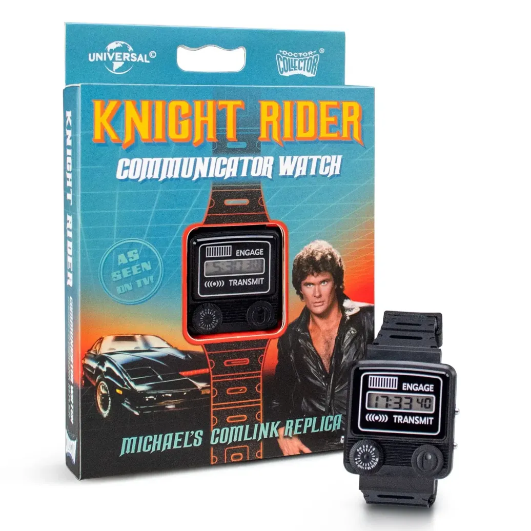 Knight Rider K.I.T.T. Comlink Communicator Watch Uhr Hasselhoff