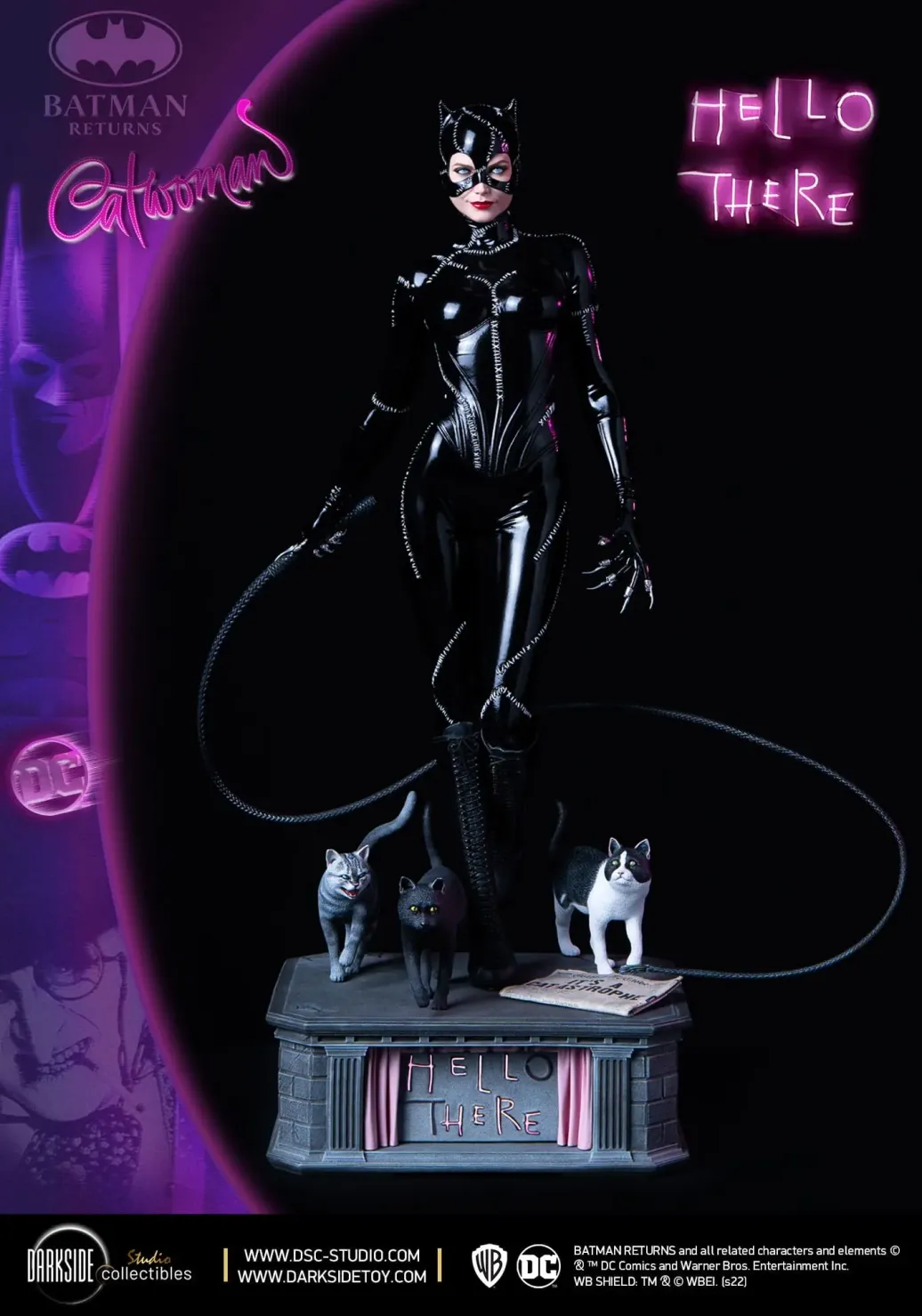 Batman Returns QS Series Statue 1/4 Catwoman 30th Anniversary Edition 54 cm