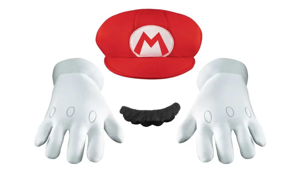 Nintendo Super Mario Kostüm-Accessoires Set