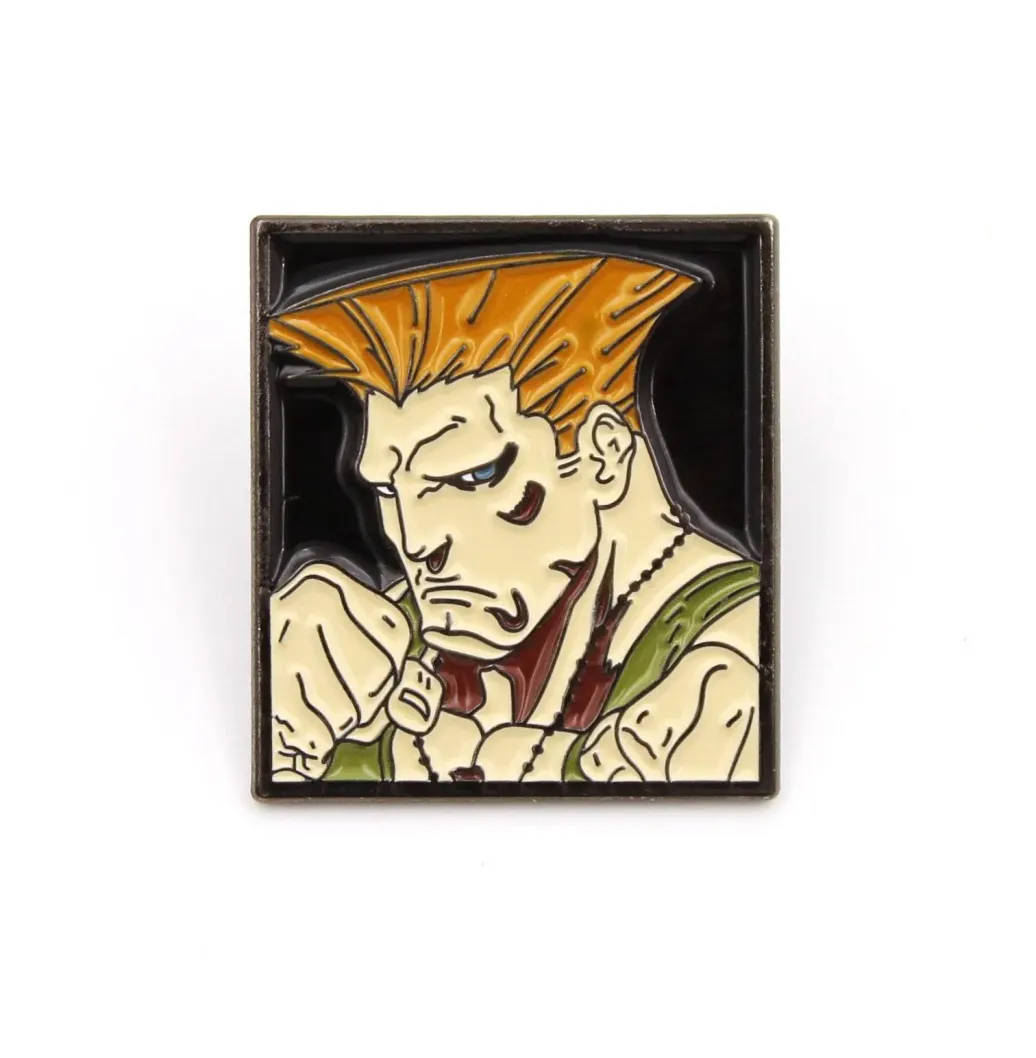 Street Fighter Ansteck-Pin Guile