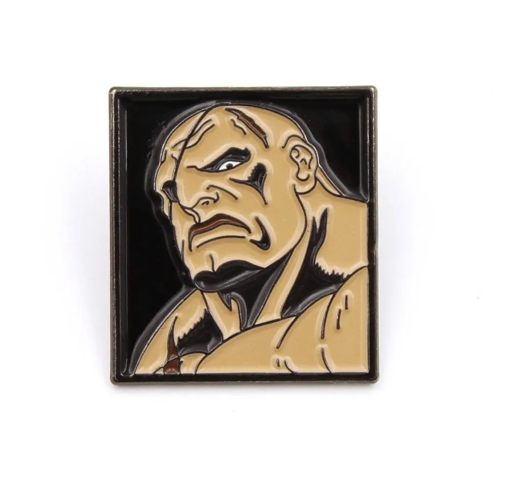 Street Fighter Ansteck-Pin Sagat