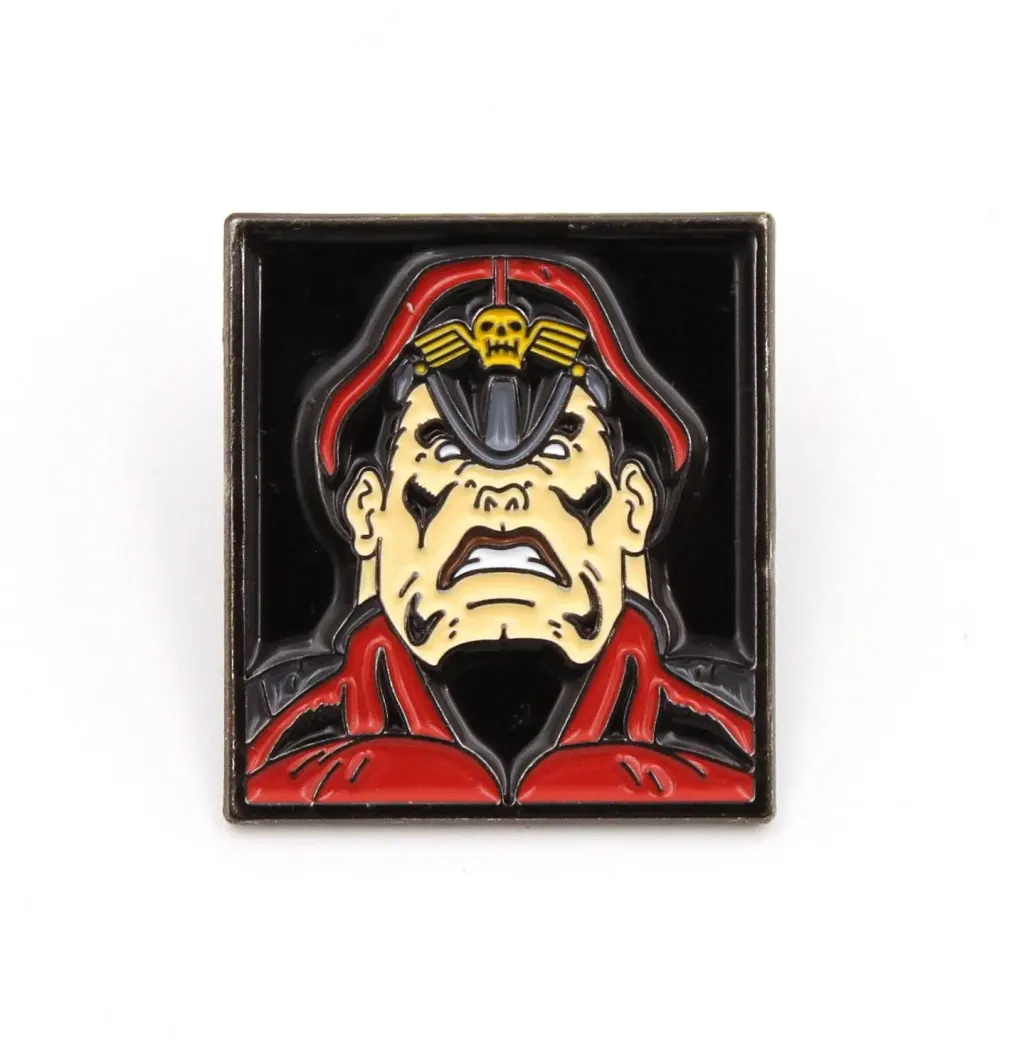Street Fighter Ansteck-Pin M. Bison