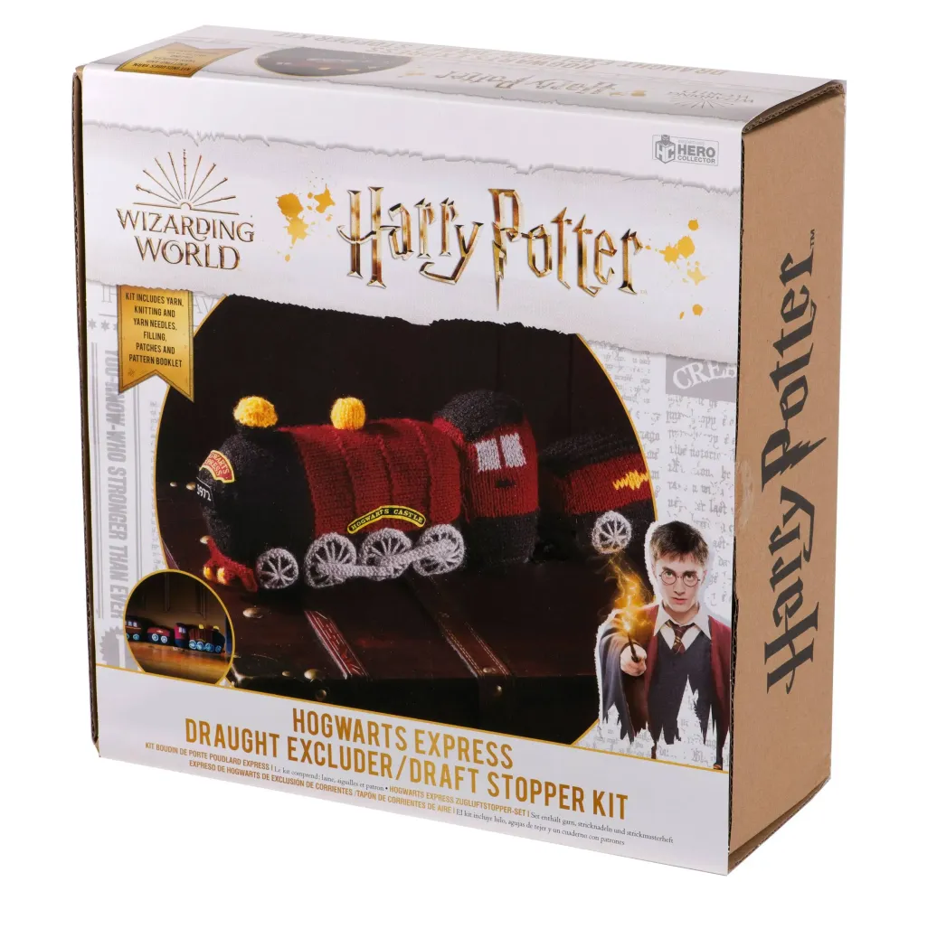 Harry Potter Strick Set Zugluftstopper Hogwarts Express