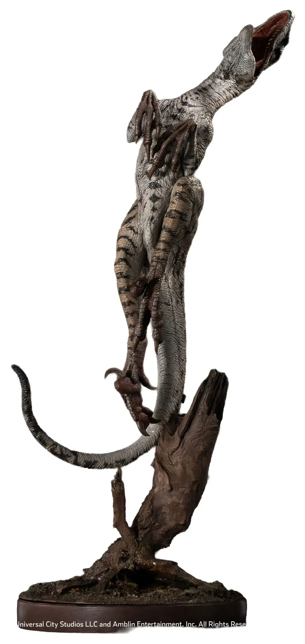 Jurassic Park III Maquette 1/4 Female Velociraptor White Queen 103 cm 