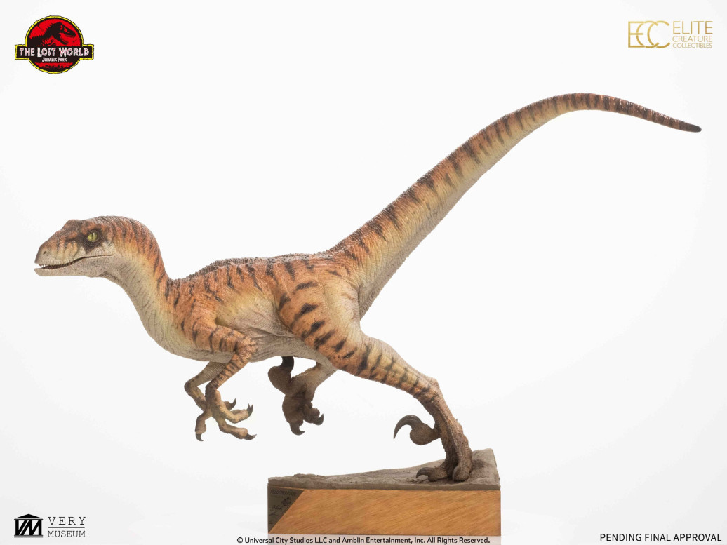 Jurassic Park Statue 1/4 The Lost World: Jurassic Park Male Velociraptor 63 cm 