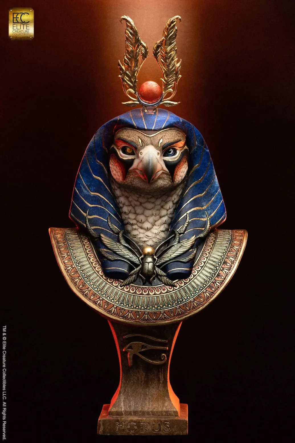 Life-Size Büste Horus by Miyo Nakamura 80 cm