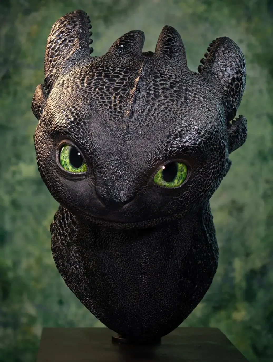 Drachenzähmen leicht gemacht Life Size Büste Toothless (Ohnezahn) 66 cm