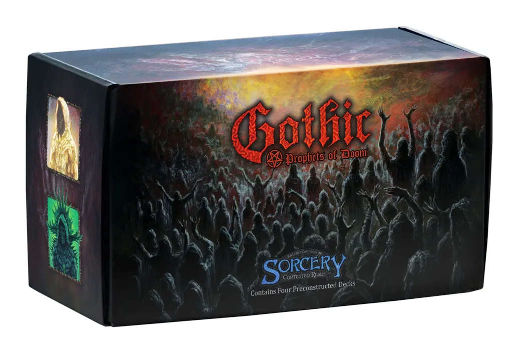Sorcery: Contested Realm TCG Gothic Preconstructed Decks Prophets of Doom Display (4) englisch