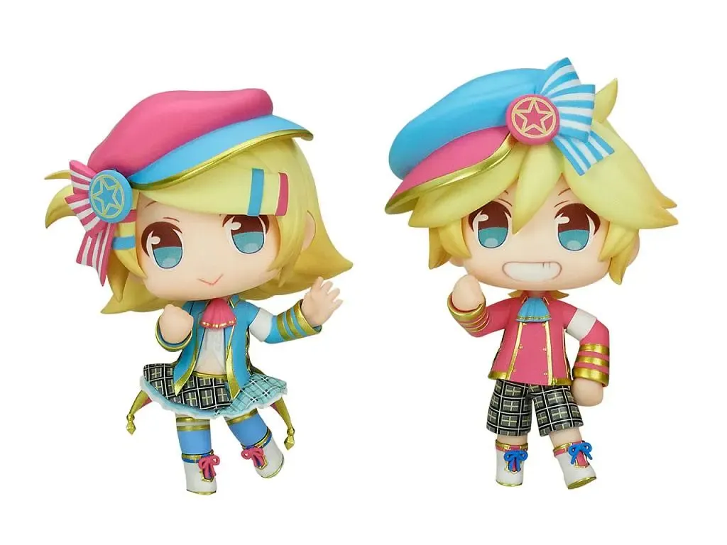 Hatsune Miku PVC Statuen Kagamine Rin & Kagamine Len 10 cm