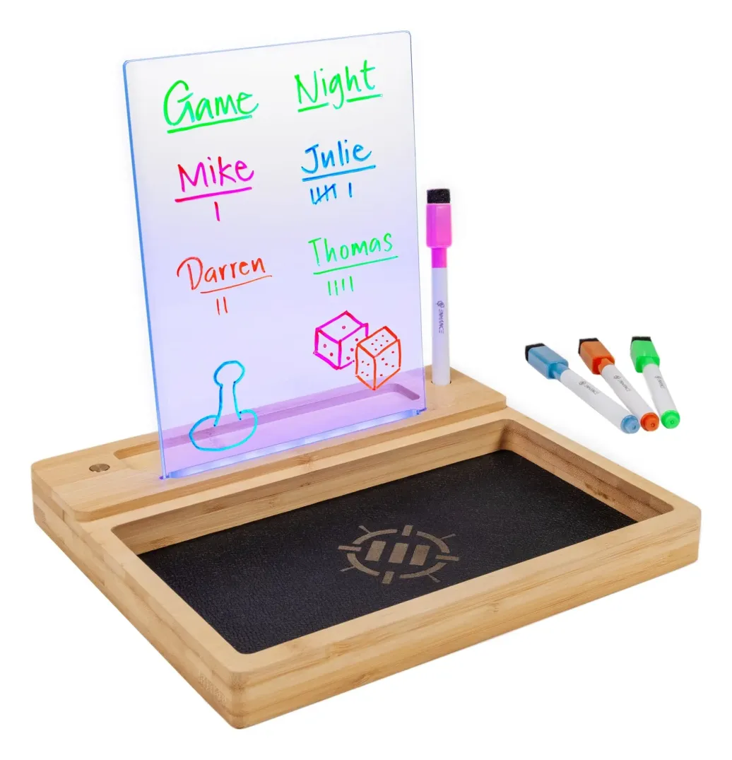 Enhance Tabletop LED Schreibtafel & Würfelbrett